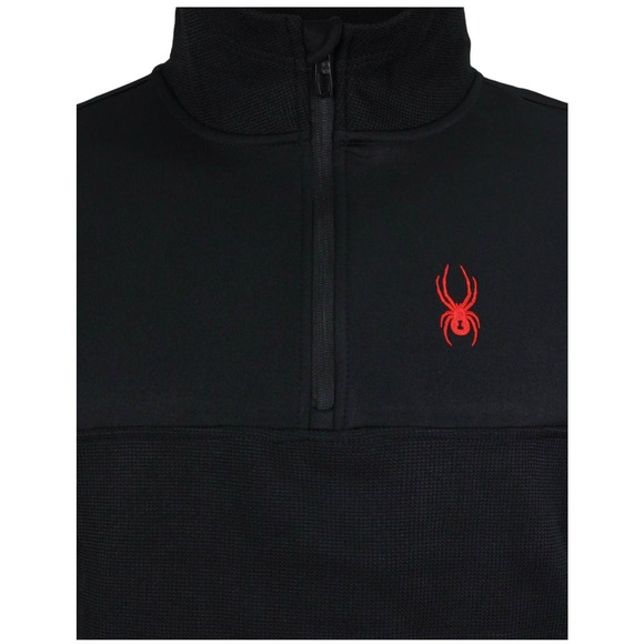 Spyder Men's Racer 1/4 Zip Pullover Hoodie Size Medium Mens 123 * - Picture 6 of 7